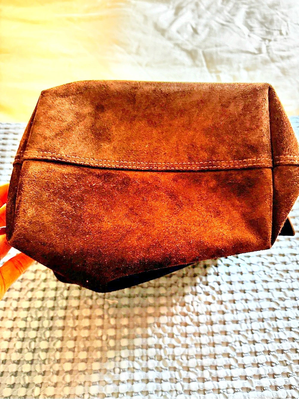Madewell Essentials Bag Leather in Brown NWT - Picture 9 of 11
